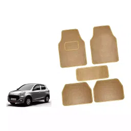 Auto Pearl CMBE09 Polyester Standard Mat for Maruti Alto K10 (Beige)-42