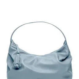 Tohl RP 1 Tinsley Blue Tassel Leather Hobo Handbag-34