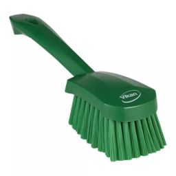VIKAN Scrubbing Brush Polyester, Polypropylene & Stainless Steel Soft 270 mm Bristle Length Green, 41982-image-32