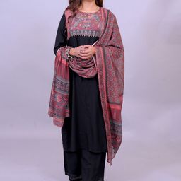 ADAA JAIPUR Ethnic Motifs Yoke Design Kurta With Trousers & Dupatta-picture-8