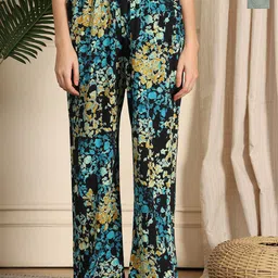 TAG 7 Pack Of 2 Printed Cotton Mid-Rise Lounge Pants-image-86