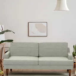 Chumbak Nawab Couch Srilanka Ivory Yellow Three Seater Inflatable Sofa and Bed-image-41