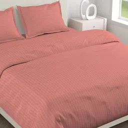 Star Weaves Coral Floral 300 TC King Bedsheet with 2 Pillow Covers-54