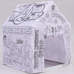 Ratnas Avengers Coloring Hut Kit With Pens- Multicolor-12