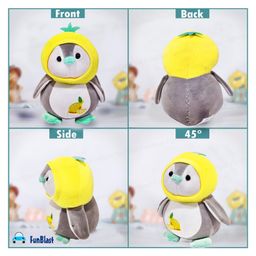FunBlast Cute Fruity Penguin Soft Toy for Kids  Random Color Height 20 cm image 2