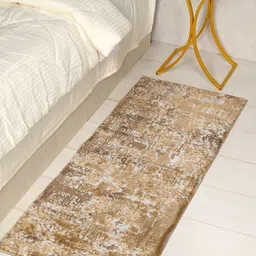 Saral Home Brown Printed Floor Runner-42