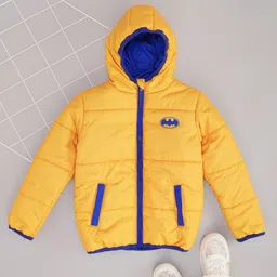Pantaloons Junior Boys Puffer Jacket with Patchwork-picture-36