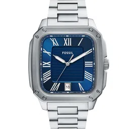 Fossil Men Dial & Stainless Steel Straps Analogue Watch AK_FS6121-23