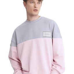 RARE RABBIT Men Colourblocked Printed Sweatshirt-48