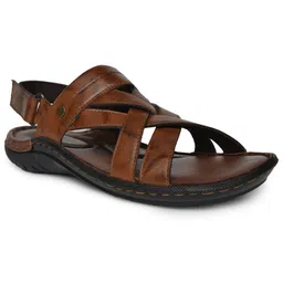 Buckaroo Men Open Toe Velcro Fisherman Sandals-image-67