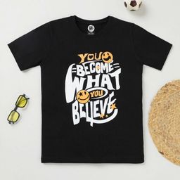 YK Boys Typography Printed Round Neck Cotton T-shirt-image-54