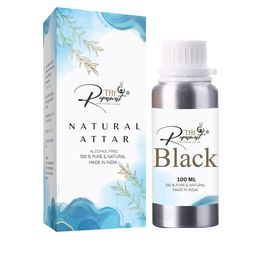 THE RUPAWAT Perfumery House Black Natural & Pure Alcohol Free Attar - 100 ml-41