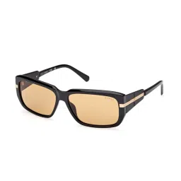 Guess Brown UV Protected Rectangular Sunglasses for Men GUS000906001ESG image 1