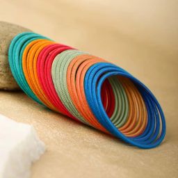 Priyaasi Set of 24 Multi-Color Bangles image 1