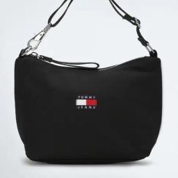 TOMMY HILFIGER Black Heritage Medium Shoulder Bag-image-87