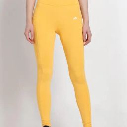adidas Orange High Rise Sports Tights-image-28