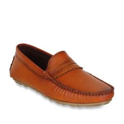 Carlton London Men's Tan Casual Loafers-picture-22