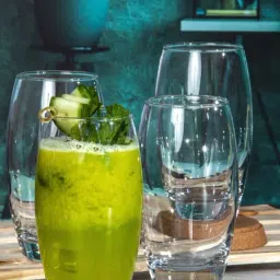 ROXX Transparent Glass Tumbler - Set of 6 (500ml)-image-1