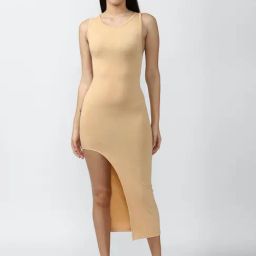 Forever 21 Beige Midi Dress-image-32