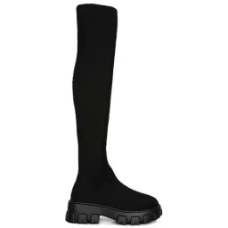 London Rag Women's Black Casual Booties-90