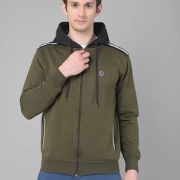 Dollar Forest Night Regular Fit Solid Hoodie-29