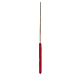 EXCEL IMPEX Triangle Small Diamond File 160 mm Total Length 75 mm Coating Length 80 Grit-66