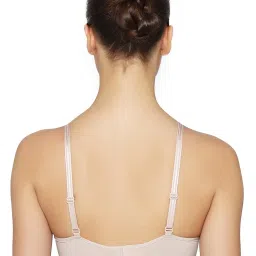 Triumph Beige Half Coverage Push-Up Bra image 2