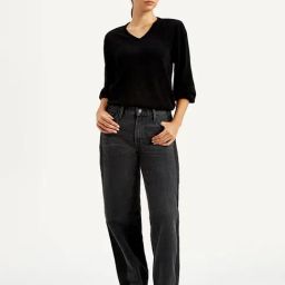 Levi's Grey Cotton Solid Jeans-picture-35