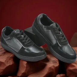 Woodland Men's Black Casual Sneakers-image-29