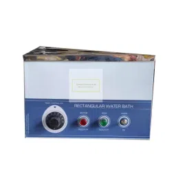 SESW 1 kW 6 Holes Double Walled Rectangular Water Bath with Rings 0MF602-48