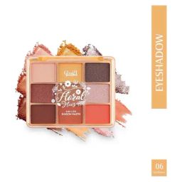 Glam21 Floral Hues Eyeshadow Palette 06 Sunflower - 7.2 gm-5