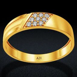 Joyalukkas 22k Radiant Gold Symphony Ring-image-91
