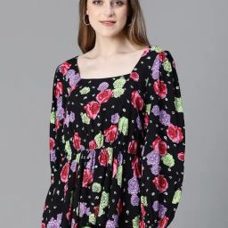 Oxolloxo Black & White Striped Top-15