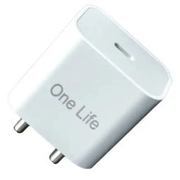 Onelife CH 23 65W USB Type C/A Wall Charger GaN Technology Fast Charging (White)-32