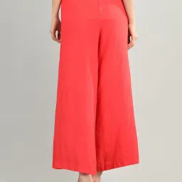 Aurelia Red Regular Fit Palazzo image 2