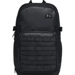 UNDER ARMOUR Black Triumph Textured Medium Sport Backpack-picture-3