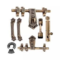 DiSS 254 mm(10 Inch) Brass Antique Finish Door Fitting Accessories-22