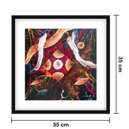 999store Multicolor Abstract Pattern Poster image 4