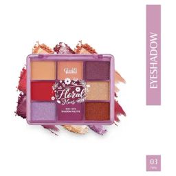 Glam21 Floral Hues Eyeshadow Palette 03 Tulip - 7.2 gm-7