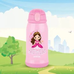 Borosil Pink Stainless Steel Double Wall Vaccum Insulated Water Bottles (500ml)-14