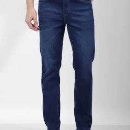 Numero Uno Blue Slim Fit Faded Jeans-image-53