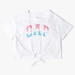 GAP Girls White Embroidered T-Shirt-image-35