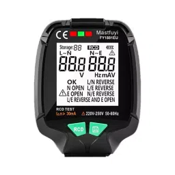 amiciSense Socket Tester Voltage Detector Circuit Analyzer With Rcd Test 230 V AC-1