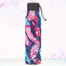 Borosil ?Multicolor Stainless Steel Double Wall Vaccum Insulated Water Bottles (600ml)-30