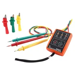 amiciSense Sequence Meter Indicator Detector with LED and Buzzer 3 Phase Rotation Tester 60 V-600 V AC-15