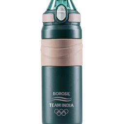 Borosil Green Stainless Steel Double Wall Vaccum Insulated Water Bottles (560ml)-33