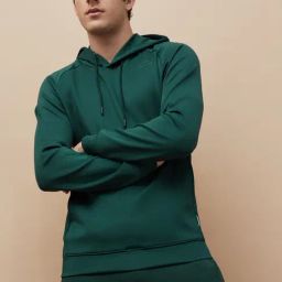 Kappa Green Regular Fit Hooded Sweatshirt-image-83