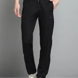 Monte Carlo Black Regular Fit Trackpants-image-34