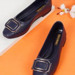 Flat N Heels Women's Blue Ballerinas-image-83