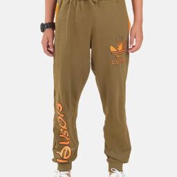 Kiddopanti Boys Olive Printed Trackpants-image-13